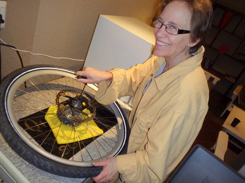 Wheel and Frame Assembly.